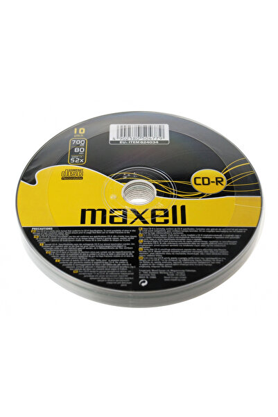 Maxell CD-R 700Mb, 80 min, 52X, set 10 buc-624034.41.IN