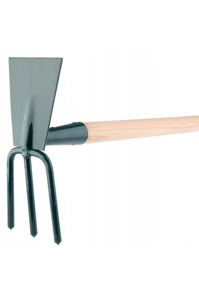 KADAX Sapă de grădină pentru săpat cu furcă, cârlig de 8 cm, 115 cm