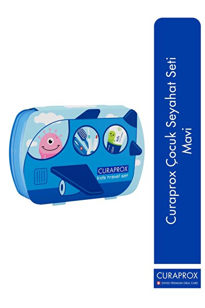 Curaprox Çocuk Seyahat Seti Mavi