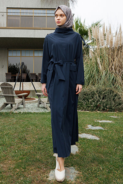 Setrms Degaje Yakalı Paraşü Spor Elbise