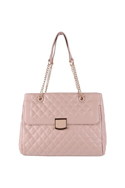 Paula Rossi Geantă de umăr pentru femei din piele cu efect matlasat