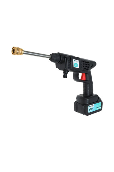 Primo Plus مسدس ضغط ماء قابل لإعادة الشحن لغسل السيارات والدراجات والنوافذ