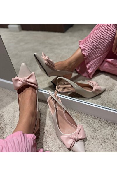 BENOTTİ Pantofi bej lungi pentru femei