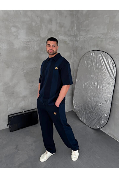 LUİS BUTİK Paça Detay Unisex Eşofman Takım