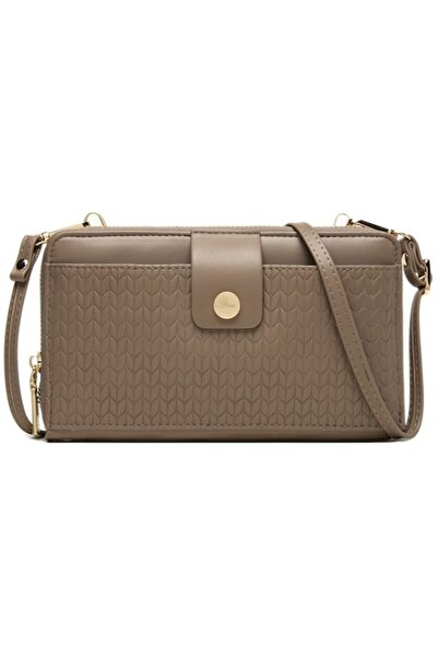 Prettyzys Elegant PU Leather Clutch Bag for Women