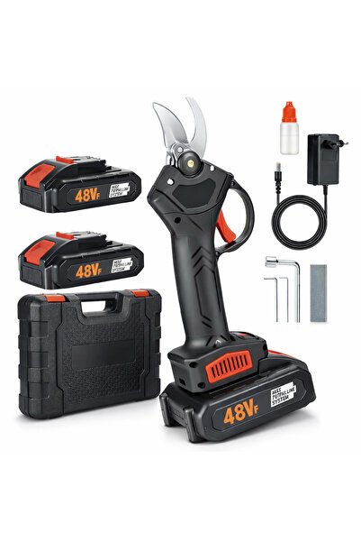 OEM Foarfeca Electrica de Gradina cu 2 acumulatori de 48V reincarcabili, Lame...