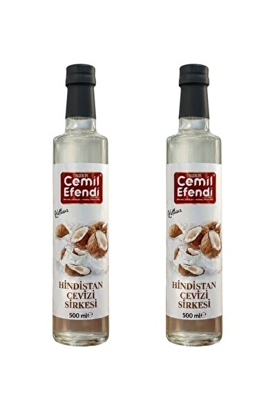 Cemilefendi Hindistan Cevizi Sirkesi 2 Adet 500 ml Katkısız Coconut Sirkesi