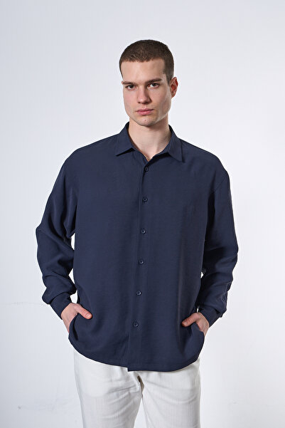 Mesfeno Oversized Modal Fabric Premium Men's Shirt