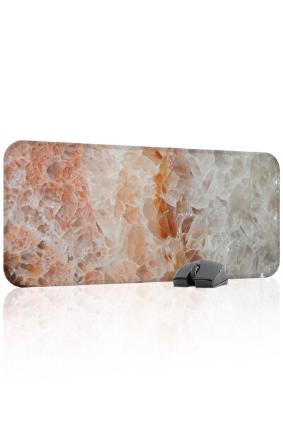 mousepad bastir Mousepad pentru jocuri din cauciuc cu cusături colorate, marm...