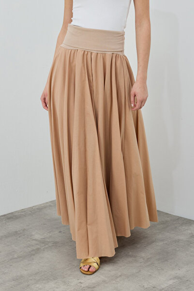 Merwishop Merwish Nicepo Skirt 1623 Beige