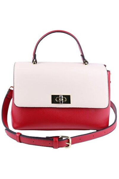 Paula Rossi Handbag for Women, Leather, AB-2752-2RD Red