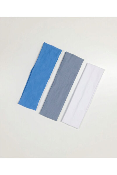 MERİCEY Banda de păr pentru femei, material elastic pachet de 3 |   Bandană |...