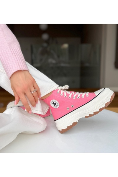 BENOTTİ Women's Puss Pink Sneakers