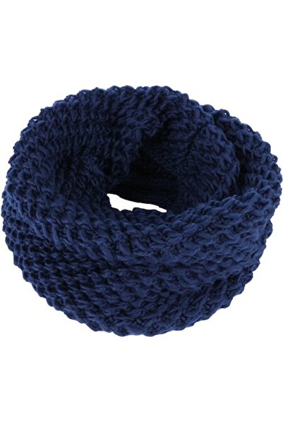 Joolar Unisex Circular Knitted Scarf, Tunnel Model, B089-77 Blue