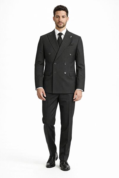 Twenhil Kruvaze Takım Elbise Dar kesim