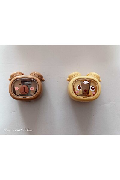 Mikro Colorful Patterned Double-Opening Pencil Sharpener with Large Chamber a...