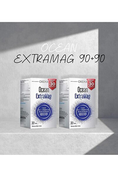 Orzax Ocean Extramag Economic Package 90 Tablets 2 Pieces
