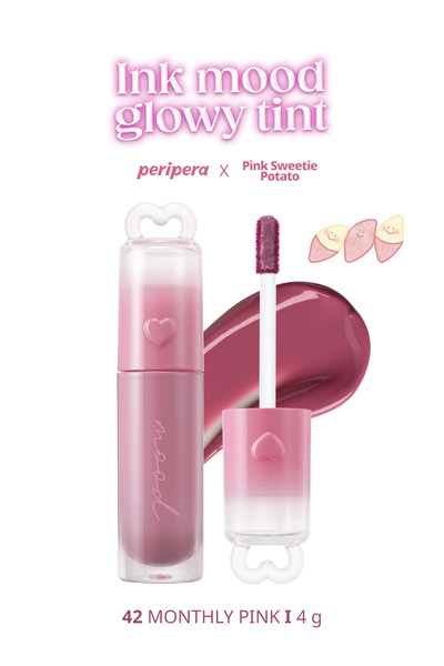 PERIPERA Kalıcı, Pigmentli, Parlak Bitişli Tint Ink Mood Glowy Tint (42 Month...