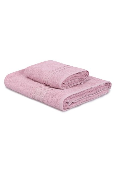 UnicUtil Set de prosoape 2 bucati, Ultra Cozy, UnicUtil, Roz