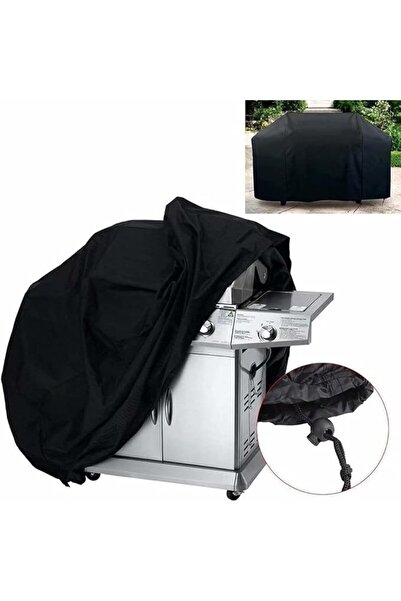zola Waterproof grill cover, UV, cord and velcro, 145x61x117 cm, black