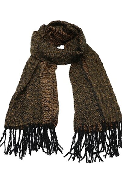 Joolar - Scarf or Shawl for Women with Fringes, Oversized, Polyester, Autumn ...
