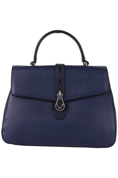 Paula Rossi Γυναικεία δερμάτινη τσάντα ώμου με animal print