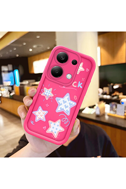 Hontinga For Redmi Note 13 Pro 4g Compatible Silicone Shockproof Simple Rose ...