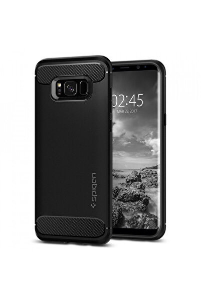 Spigen Θήκη για Samsung Galaxy S8, Rugged Armor - Μαύρο