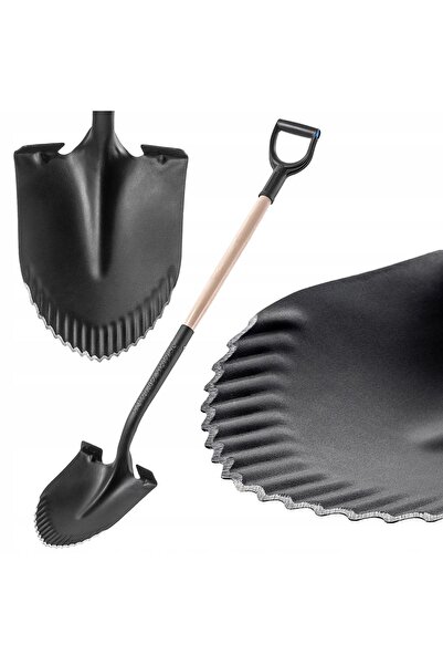 KADAX Lopată ascuțită 132 cm pentru săpat grădină cu mâner