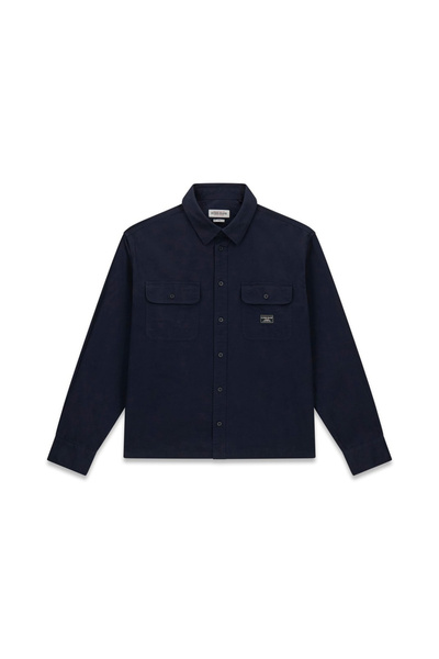 Guess Erkek GJ Twill Comfort Fit Gömlek - Lacivert