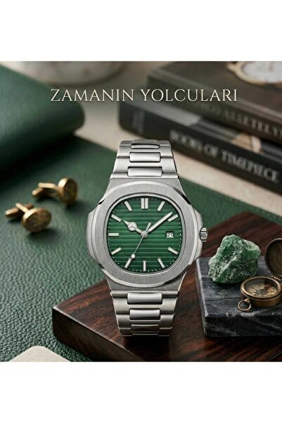 Valetta Bijuteri Eşref Tek - Özel Seri Çift Kilitli Çelik Saat