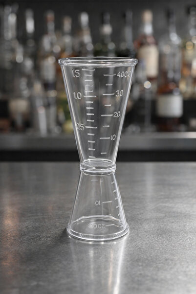 Ege Pastacılık Polikarbon jigger 20/40 ml Ölçü Bardağı Kokteyl&Bar Ölçek Kabı