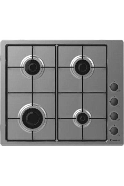 Candy Εντοιχιζόμενη εστία CHW6LBX, Αερίου, 4 Καυστήρες, Ηλεκτρική ανάφλεξη (Α...