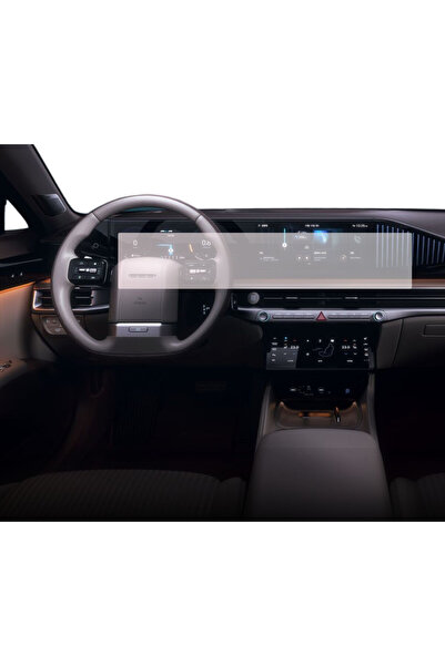 Duragon Folie Protectie Navigatie si Ceasuri de bord Hyundai Grandeur 2022+, ...