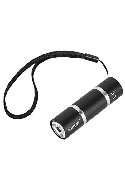 Vipow Φακός LED URZ0902, αλουμινίου (Μαύρος)