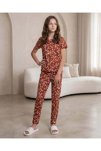 REDTAG Senior Girls Assorted Printed 2 Piece Payjama Set
