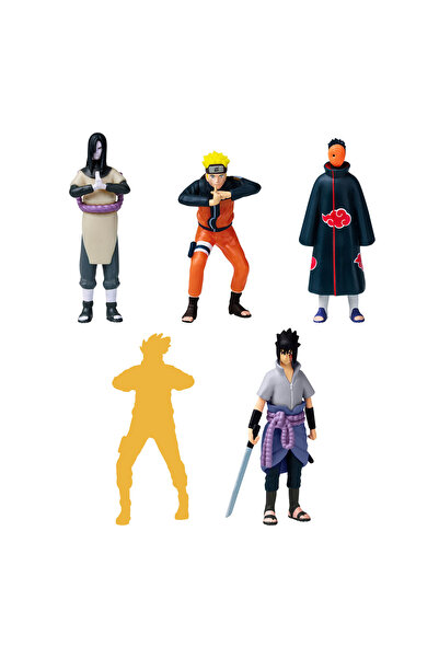 NECO TOYS Naruto 5-Piece Collectible Figure Set Model 2