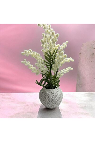 florasepeti زهرة الميموزا الاصطناعية بطول 36 سم