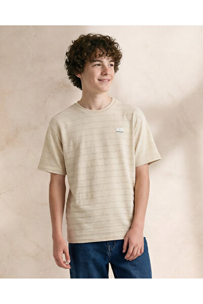 REDTAG تي شيرت بيج مطبوع للأولاد الكبار