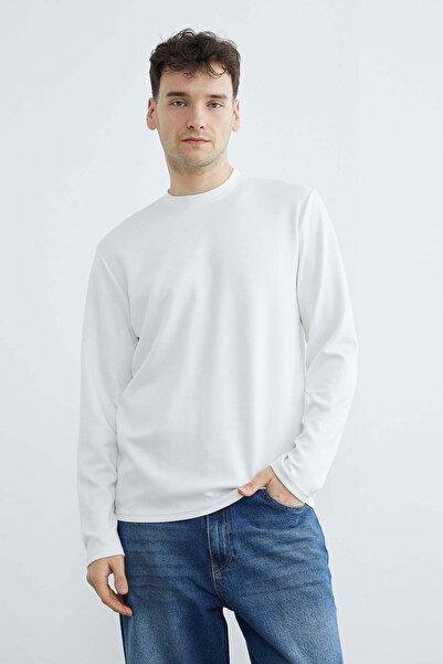 Fulla Moda Osnovni okrugla kragna Modal Dukserica