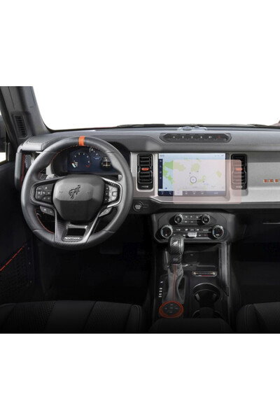 Duragon Folie Protectie Navigatie Ford Bronco Raptor 2022+, Duragon, silicon