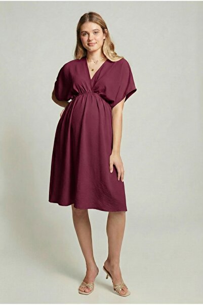 LYN MAMA Olivia haljina - bordo