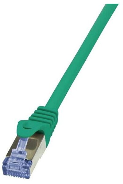 LogiLink Cablu S/FTP CQ3035S, Cat.6A, Patchcord (Verde)