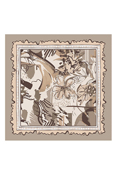 Arancia Bež šal 90x90 Pure Touch