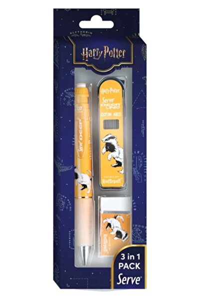 Serve Deep Harry Potter Hufflepuff 3'lü Set
