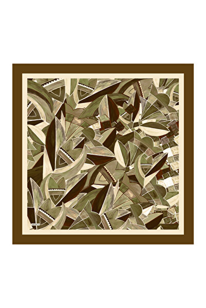 Arancia Khaki 90X90 Pure Touch Scarf