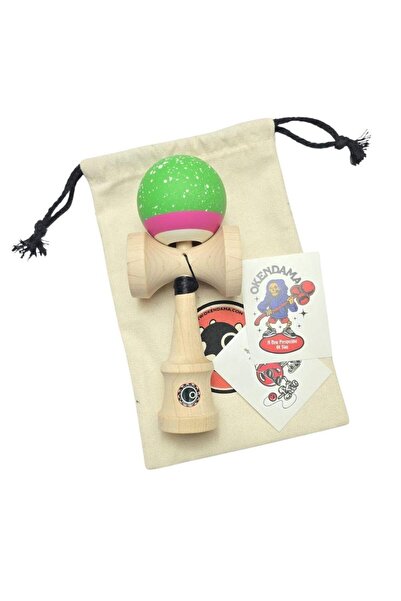 Okendama Splatter Green Pink Revo