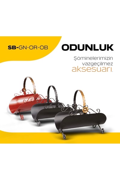 Moda Şömine Şömine Odunluk