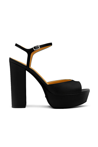 Jabotter Vera Saten 12 Cm Platform Topuklu Ayakkabı