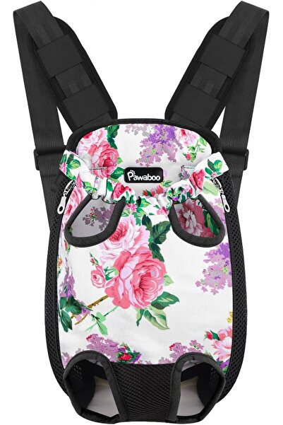 Pawaboo Geantă de transport reglabilă pentru câini, geantă de călătorie front...